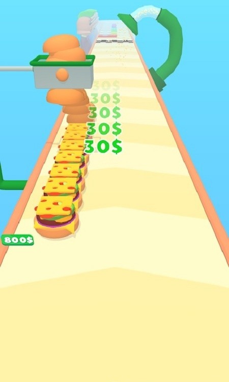 汉堡热潮3D(Burger Rush 3D)截图3