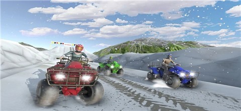 山地四轮摩托车赛Mountain Quad Bike Racing截图3