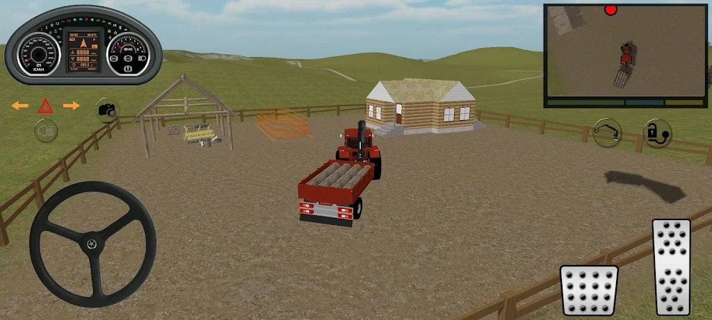 拖拉机森林工程模拟器(Tractor Forest Works Simulator)截图3