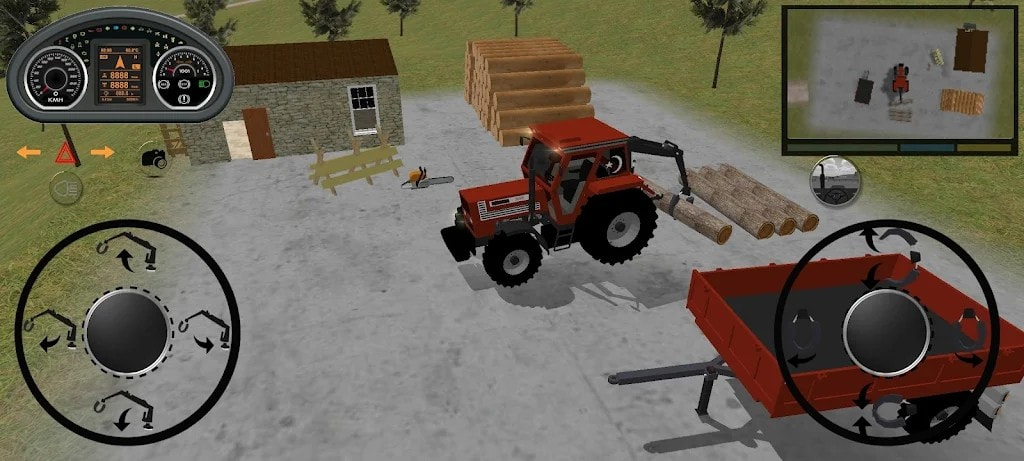 拖拉机森林工程模拟器(Tractor Forest Works Simulator)1