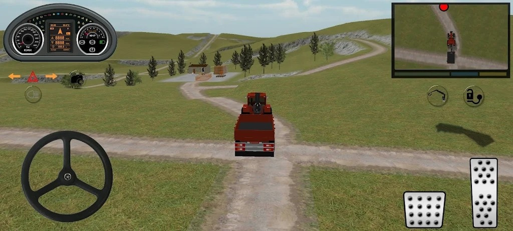 拖拉机森林工程模拟器(Tractor Forest Works Simulator)截图1