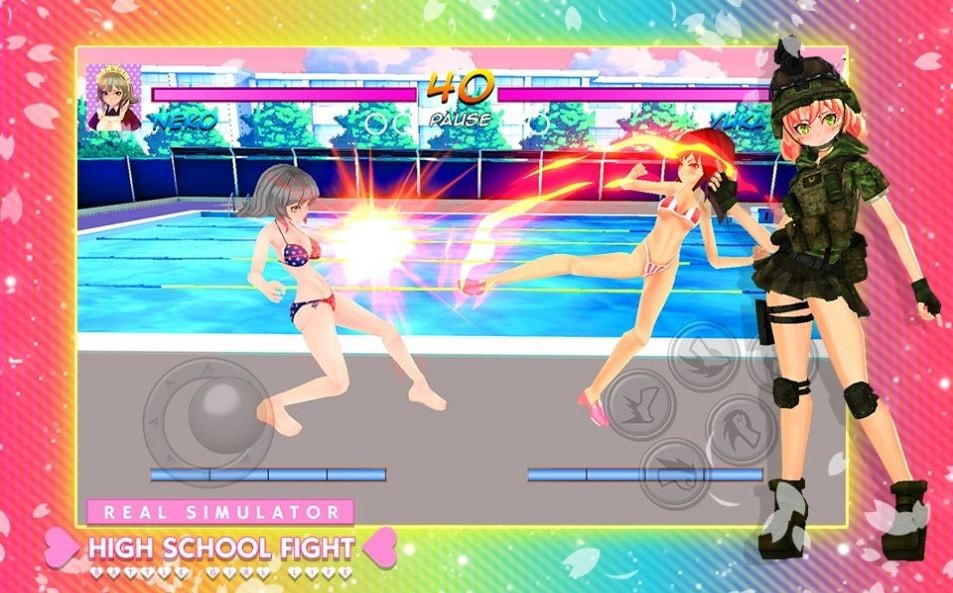 高中女生真正的斗士(High School Girls Real Fighter)截图1