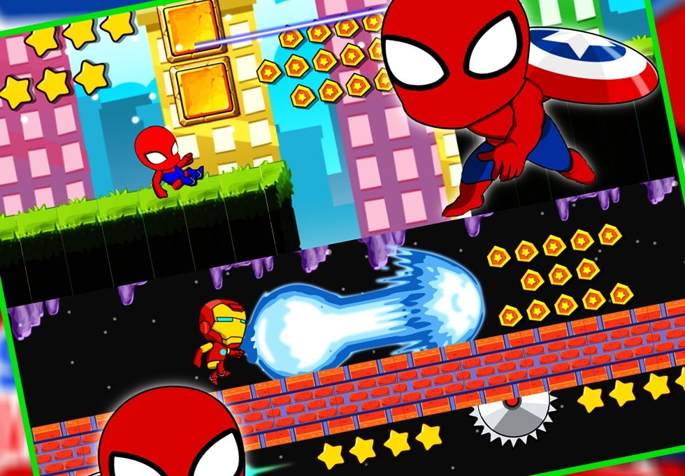 小蜘蛛侠复仇跑Spider Hero Avenger截图3