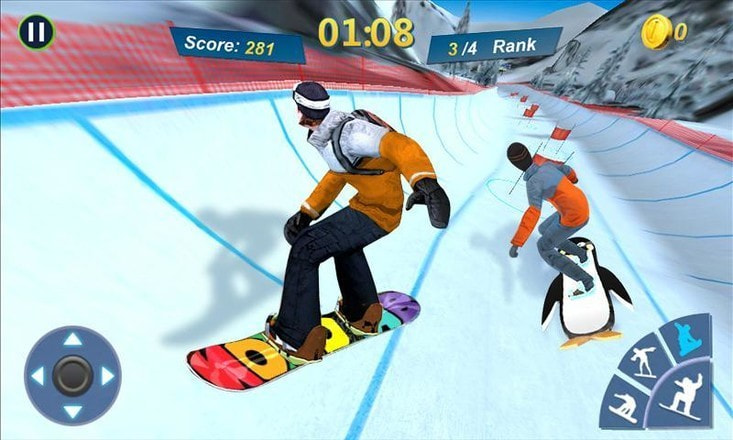 滑雪大师3D(Snowboard Master)截图2