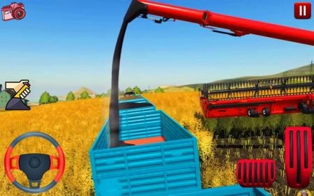 拖拉机耕作犁地New Tractor Farming Plow Land截图2