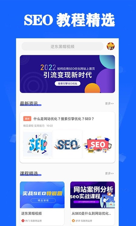 SEO优化视频教程截图3