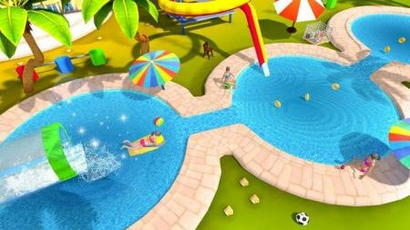 水上公园滑梯模拟器Water Park Games: Slide Ride截图3