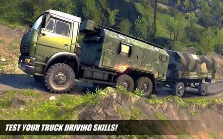 陆军卡车模拟器3dArmy Truck Driving截图3