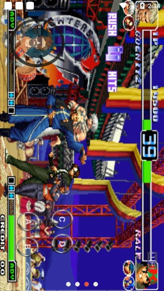 拳皇97所向披靡版手机版全人物(KOF 97 INVENCIBLE V2 )截图2