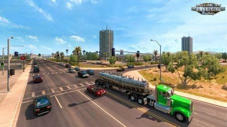 欧洲拖车3D(Modern Cargo Truck: City Truck Transports)截图3