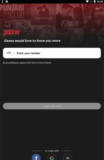 加纳音乐（Gaana music）截图1