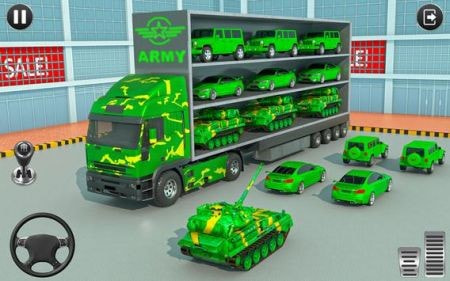 军车运输车Army Vehicle Transporter Truck Simulator0