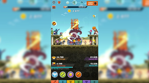 Tap Titans 2无限碎片版截图2