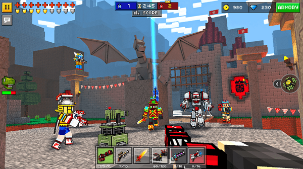 Pixel Gun 3D无限弹药截图1