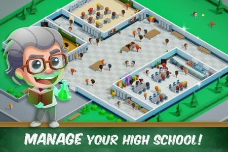 空闲高中大亨管理(Idle High School)截图3