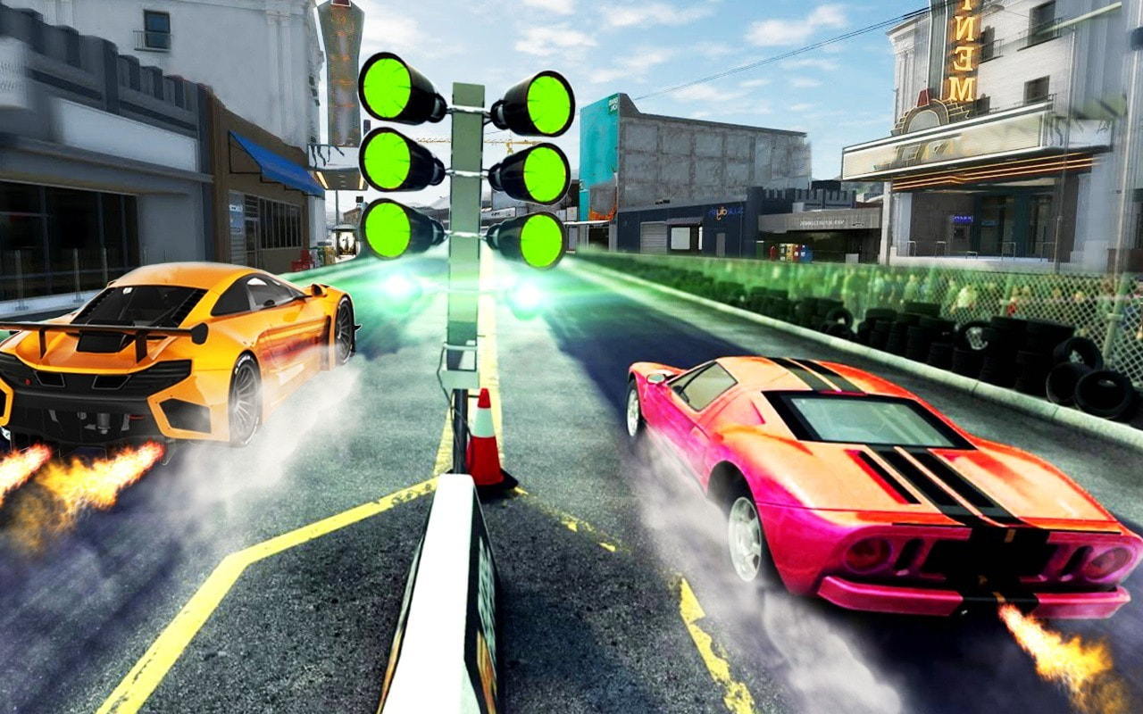 快速漂移模拟器(Fast cars Drag Racing game)截图2