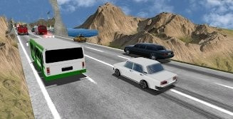 繁忙道路赛车(Speed Racer in Traffic on Busy Roads)截图2