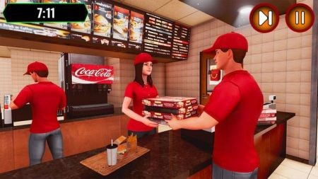 披萨递送员Pizza Food Delivery Boy Games截图3