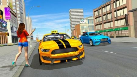 大型的士模拟器3D(Grand Taxi Simulator 3d Game)0