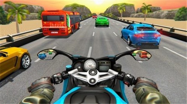 交通骑士公路赛车(Traffic Rider: Highway Race Light)截图1