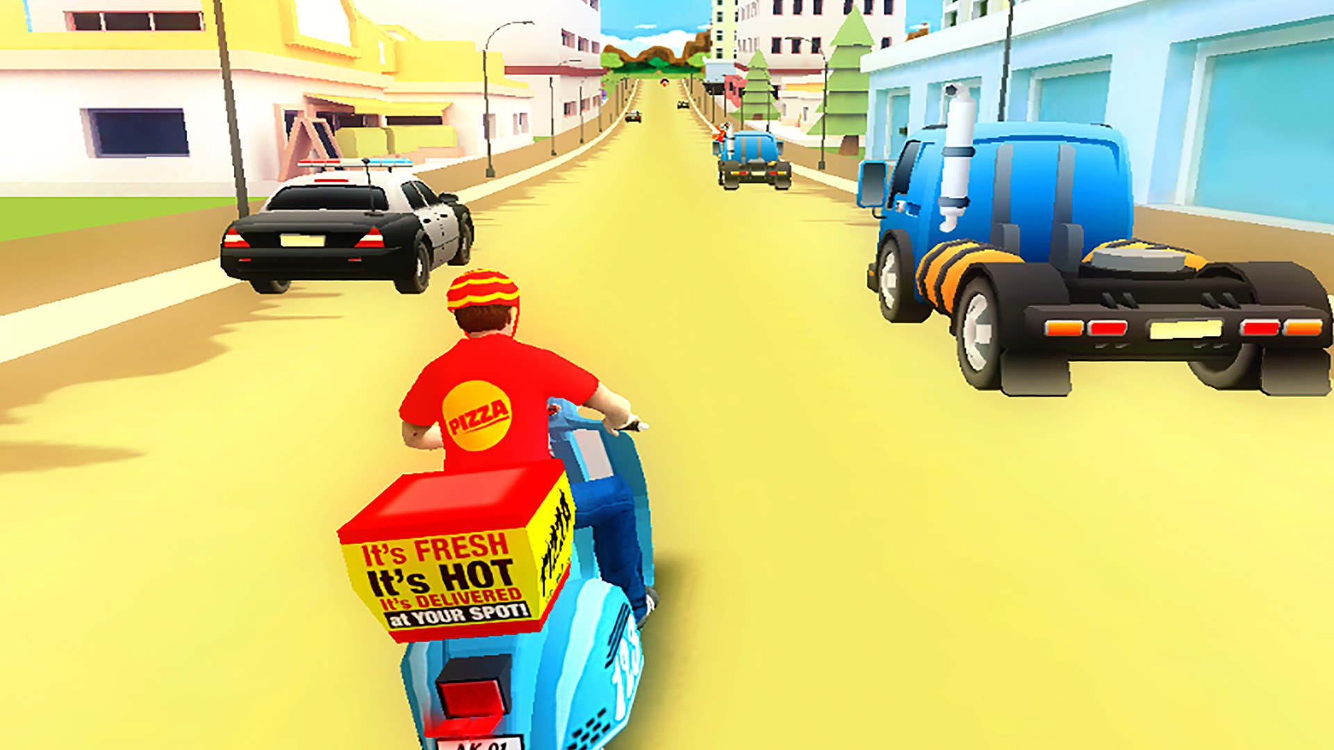 披萨自行车(Pizza Bike Game)截图3