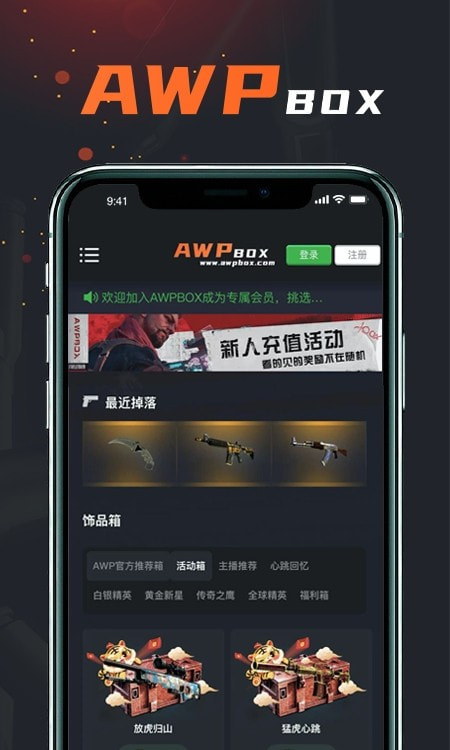 AWPBOX开箱网(CSGO饰品交易)2