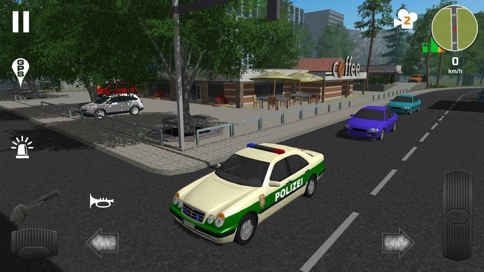 手动挡警车停车场(Police Patrol Simulator)2