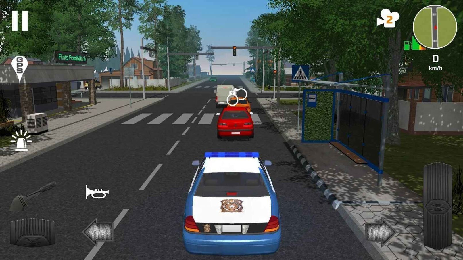 手动挡警车停车场(Police Patrol Simulator)0