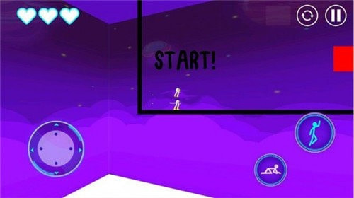 火柴人跳跃和奔跑(Stickman : Jump & Run)截图3