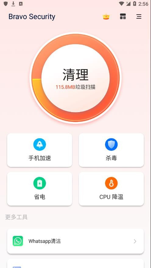 Bravo Security(病毒清理)截图1