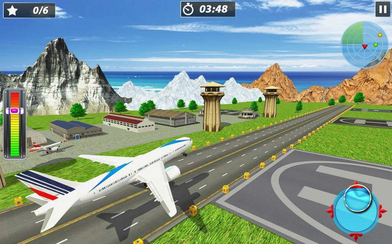 真实航天飞机摸拟器(Airplane Flight Adventure)截图1