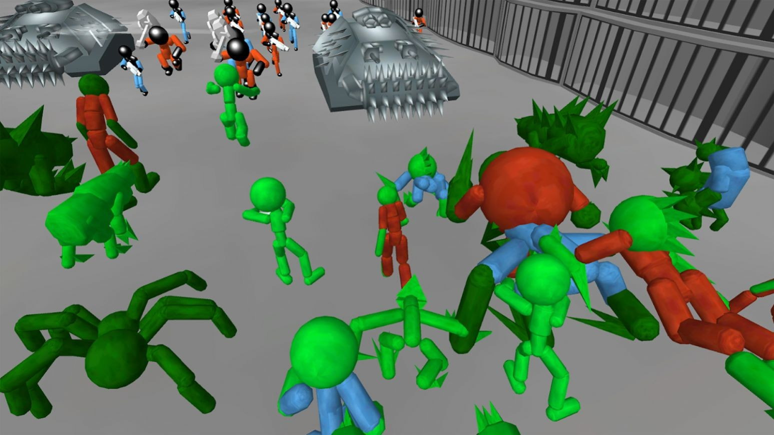 Stickman Prison Battle Simulator: Zombies1