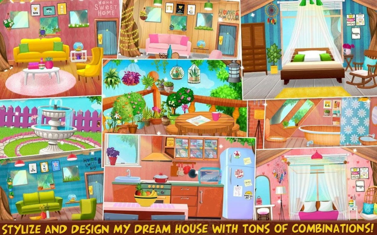 打扫房子模拟器(My Dream House Makeover)截图1