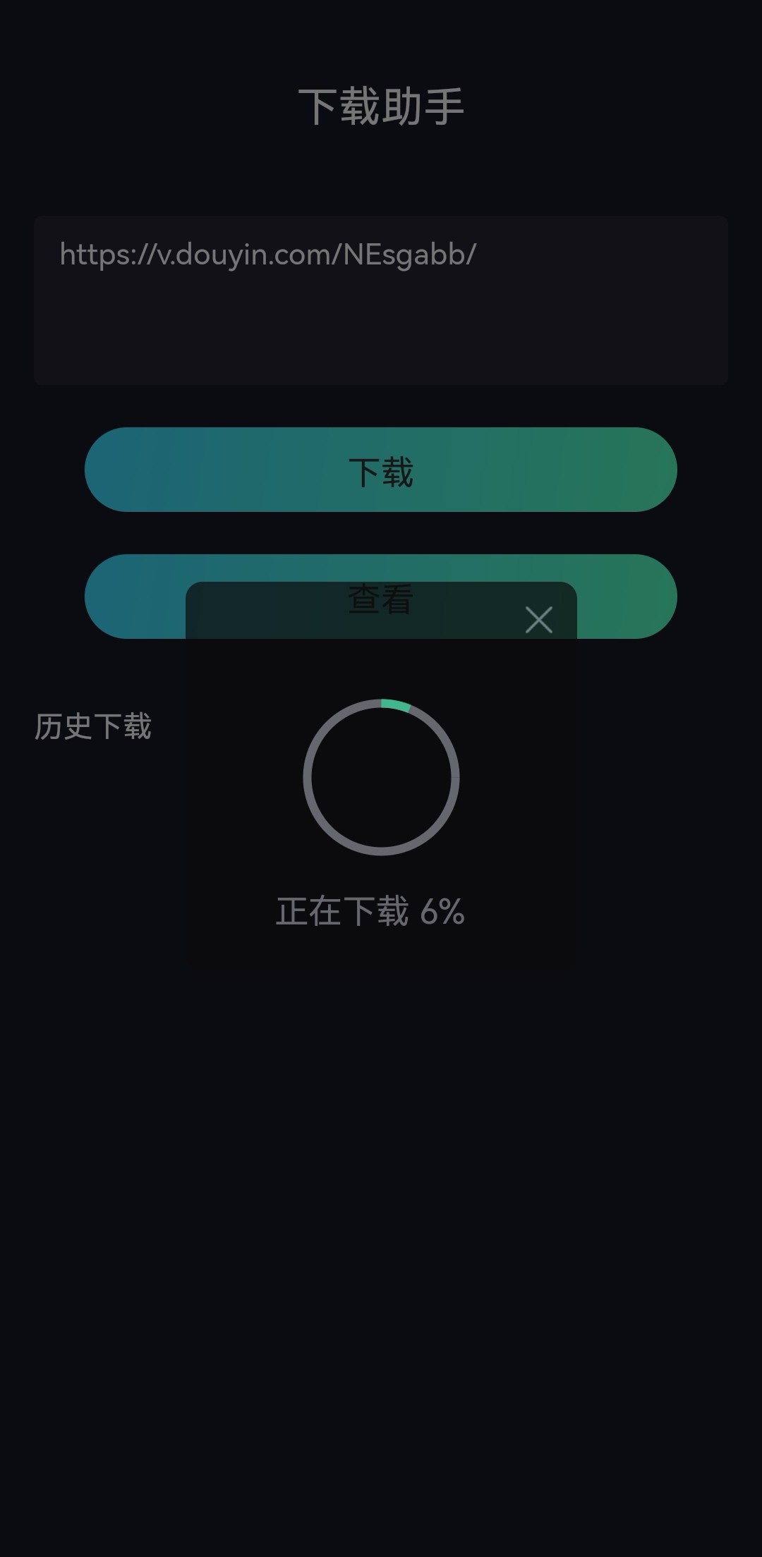 抖音视频下载器截图2