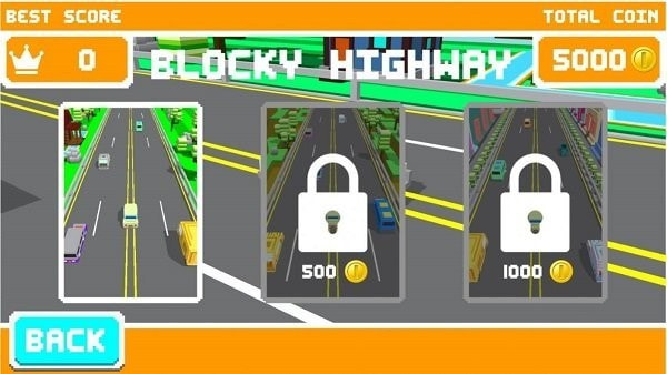 高速公路驾驶模拟器(Blocky Highway)截图2