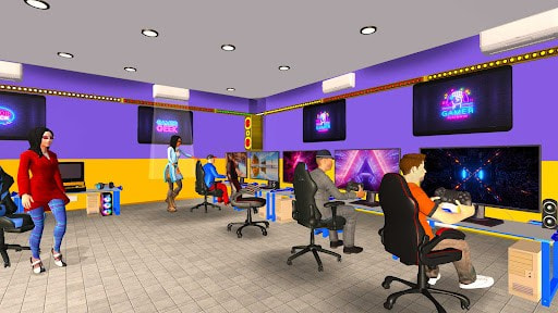 网游咖啡馆模拟器(Internet Gaming Cafe Simulator)截图1