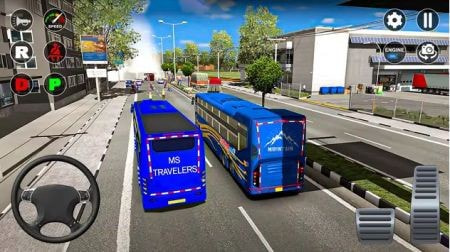 越野长途汽车模拟器3DOffroad Coach Bus Simulator 3D截图1