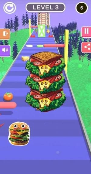 赛百味三明治跑酷(Subway Sandwich Runner Games)截图3