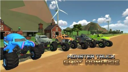 怪物卡车狂暴Monster Truck Crot Rampage截图2