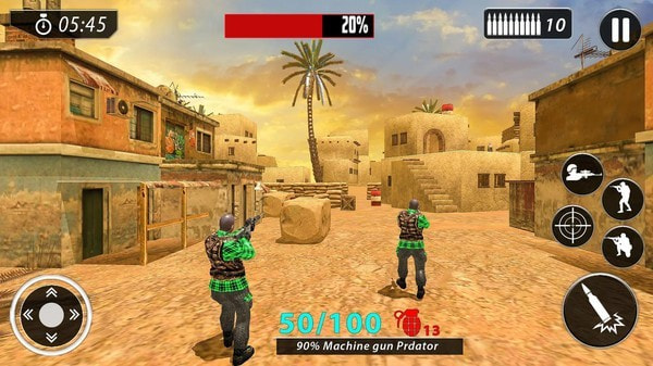 生死战场突击队(Real Commando Shooting Games)截图1