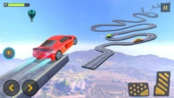 坡道赛车新特技(Impossible Car Stunt)截图1