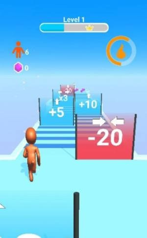 增高奔跑3D(Tall Man Runner Game 3D)截图1