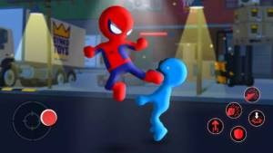 火柴人战士蜘蛛英雄(Spider Stickman Fighter: Superhero)截图2