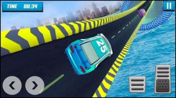 赛车特技高空坡道(Racing Car Stunts : Mega Ramp)截图1