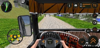 梅赛德斯卡车模拟Axor Simulator Wood Transport截图1