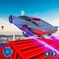 赛博皮卡汽车特技(Cyber Truck Stunt Games: Ramp Car Games)