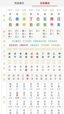 热卜八字排盘截图2