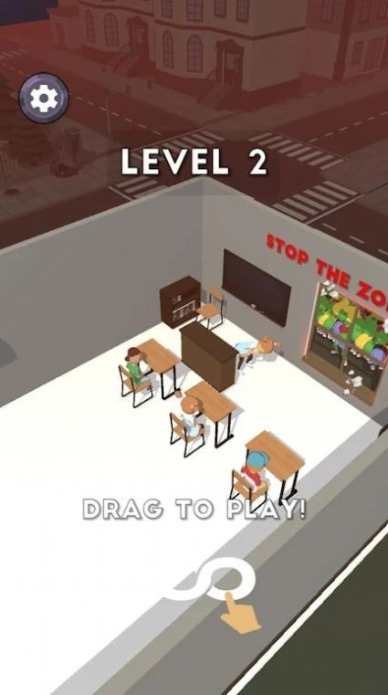 挡住僵尸3D(Zombie Highschool 3D)截图1