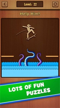 木火柴人拼图绘制(WoodStickmanPuzzleSave)截图2