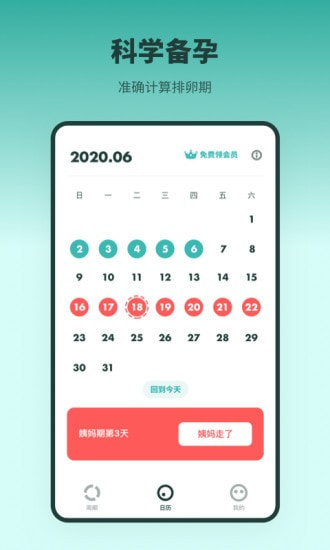 排卵期备孕日历截图2